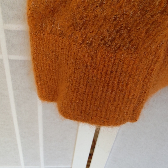 & other stories oversized mohair orange sweater NWOT! - Picture 7 of 15